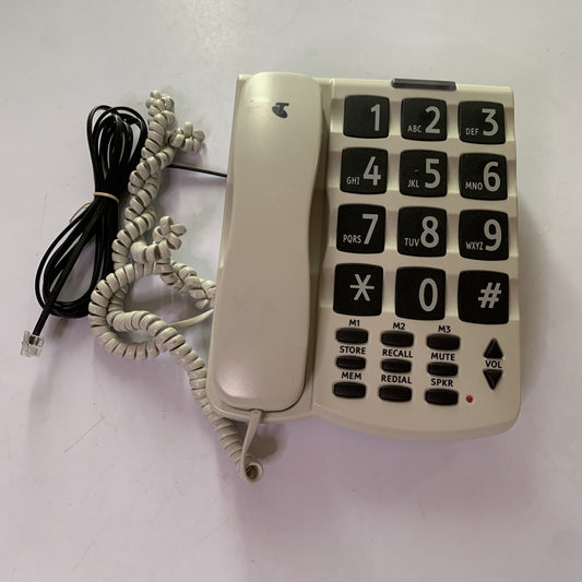 Telstra Big Button Multi Landline Telephone NBN & Hearing Aid Compatible SP817BB