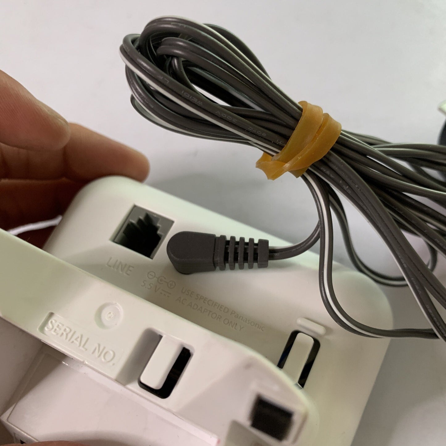 Panasonic KZ-TGC220AL Phone Base Charger & PNLV226AL AC Adaptor 5.5V 0.5A