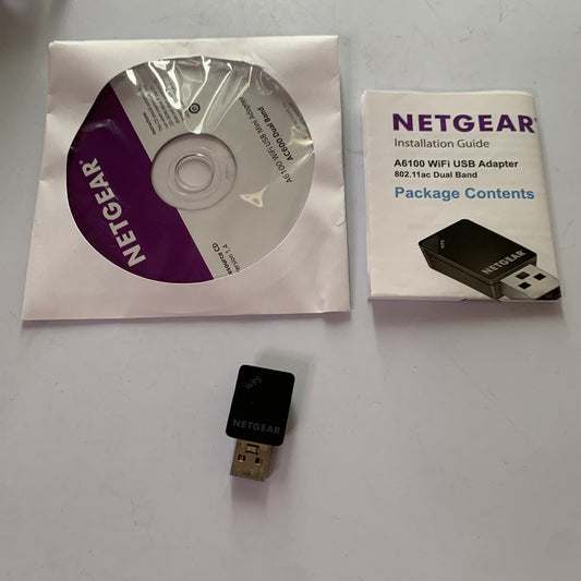 Netgear A6100 Wireless WiFi Dual Band USB Adapter