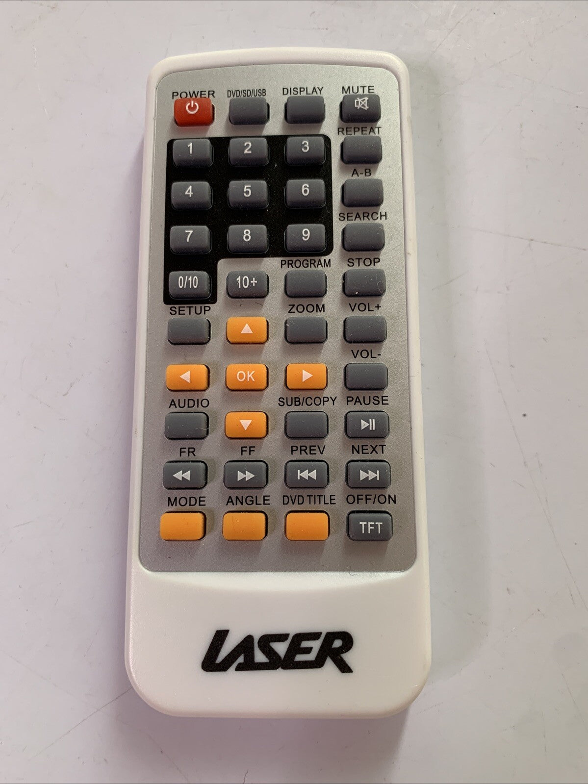 Laser DVD Remote Control For Laser DVD Player