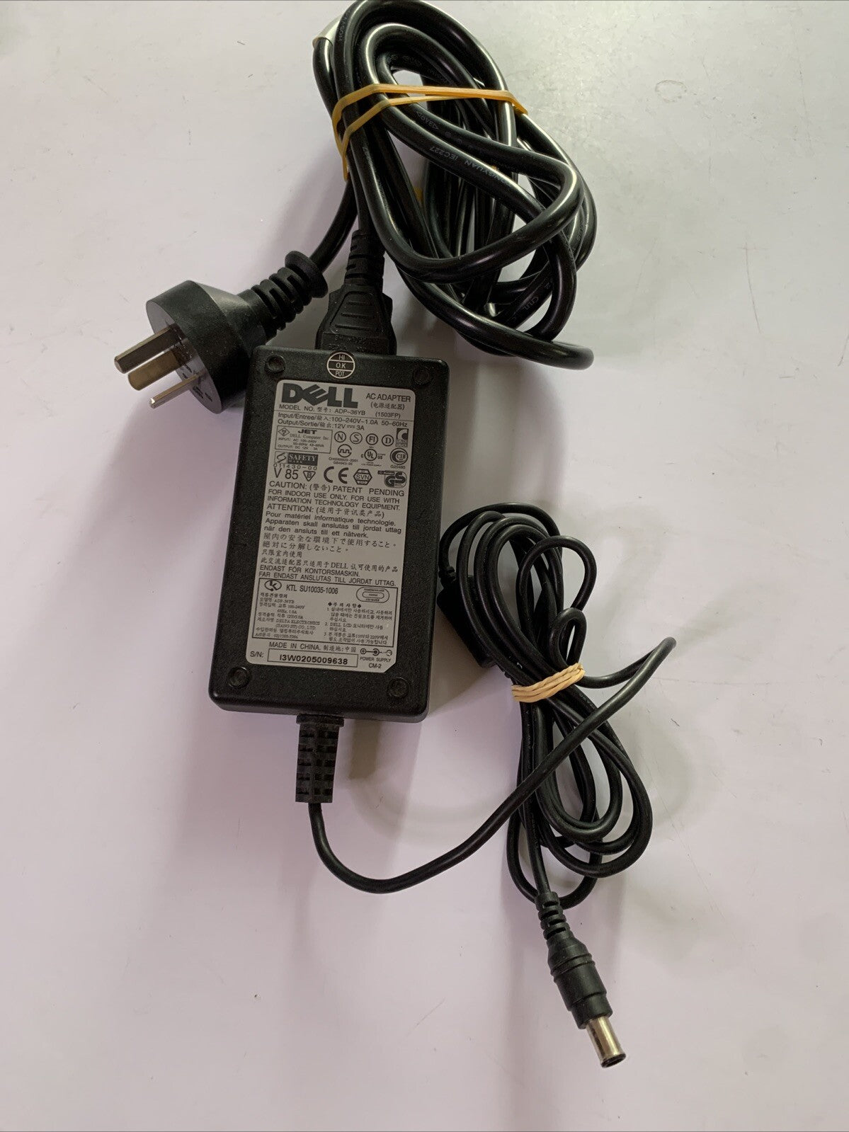 Genuine Dell AC Adapter ADP-36YB 12V 3A Power Supply