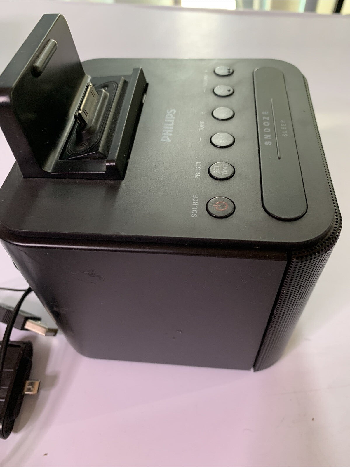 Philips Alarm Clock Radio iPod Micro-USB USB Dock AJ3200/79