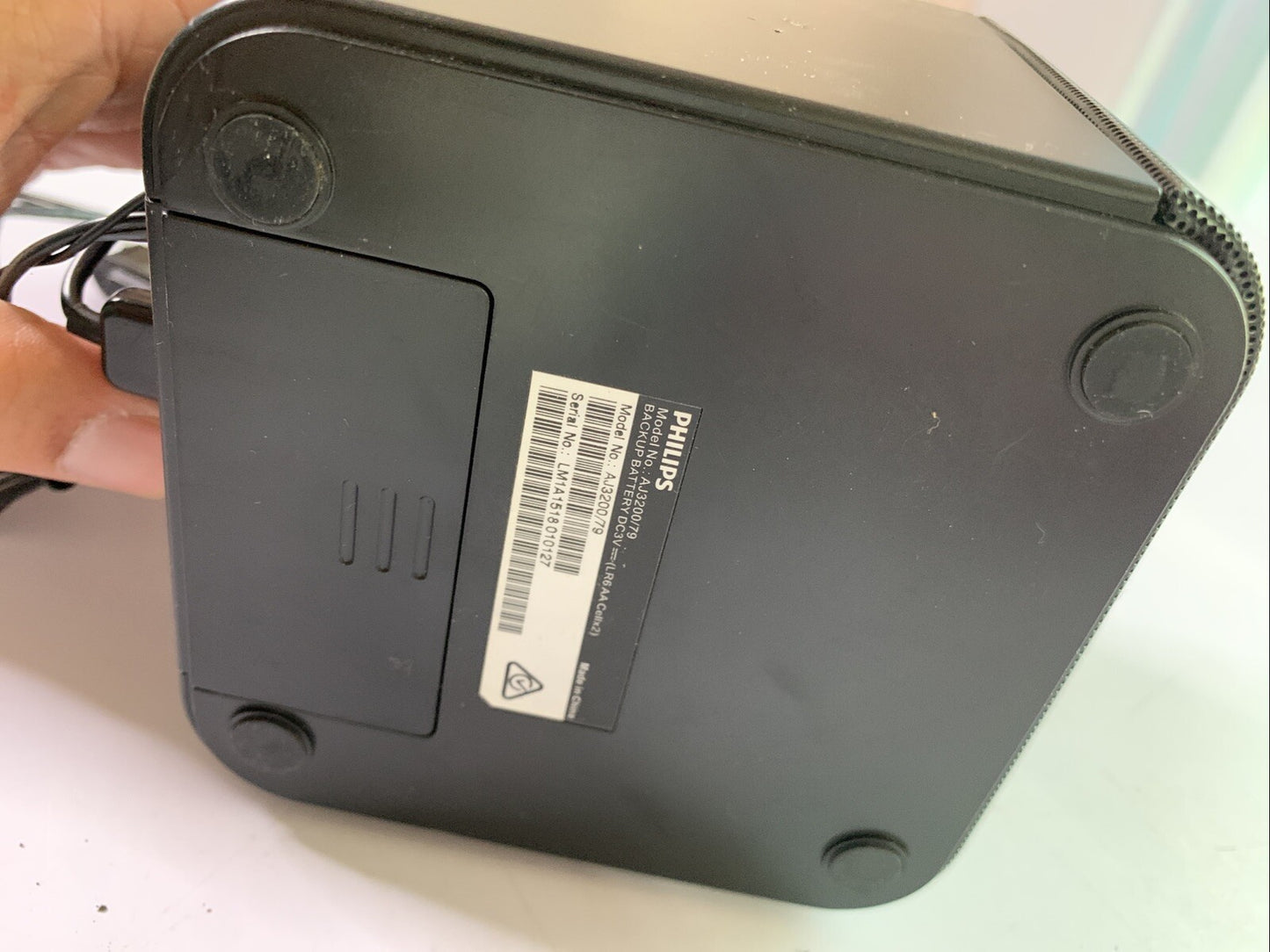 Philips Alarm Clock Radio iPod Micro-USB USB Dock AJ3200/79