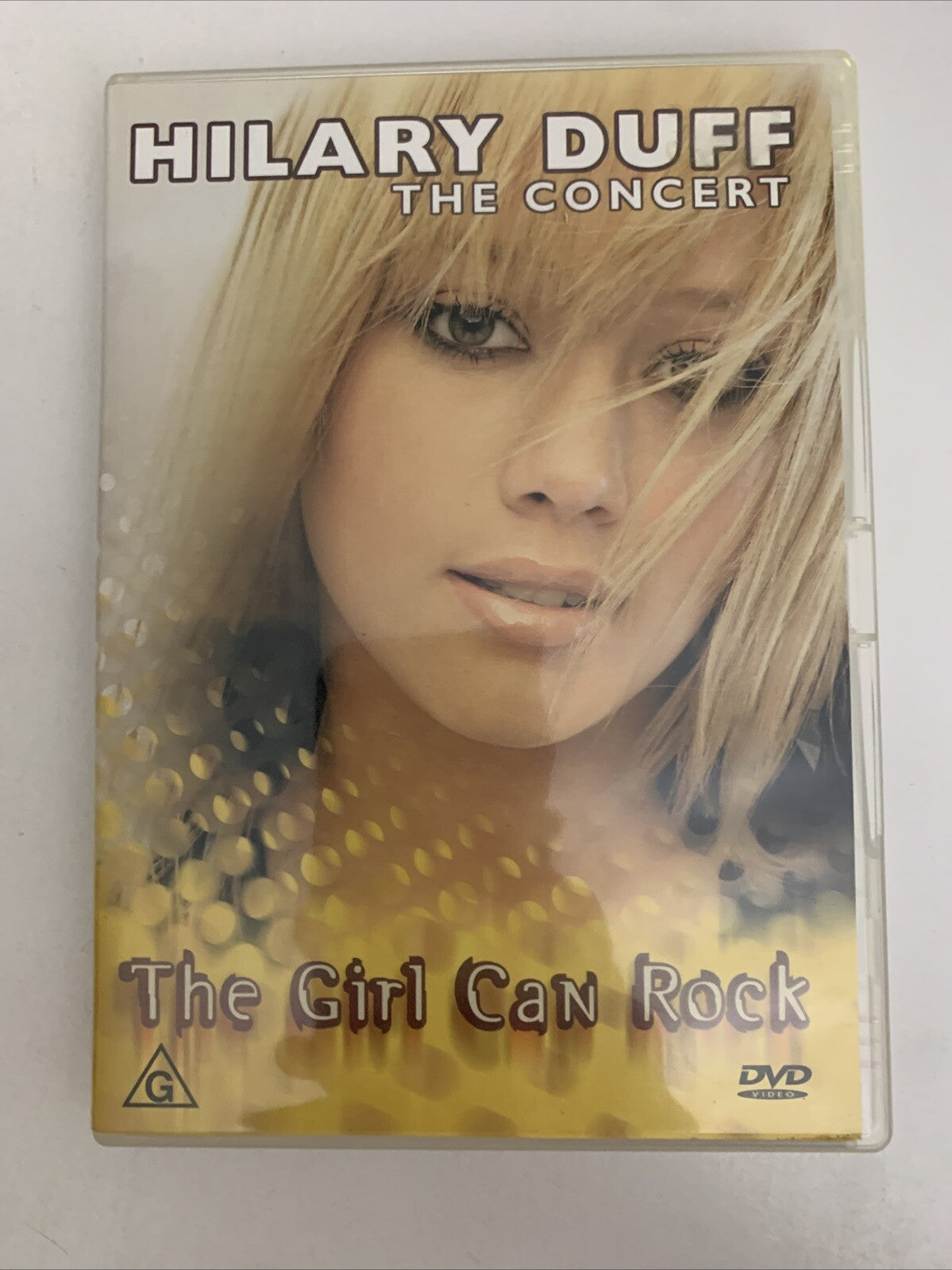 Hilary Duff – The Girl Can Rock (DVD, 2004) Region 4