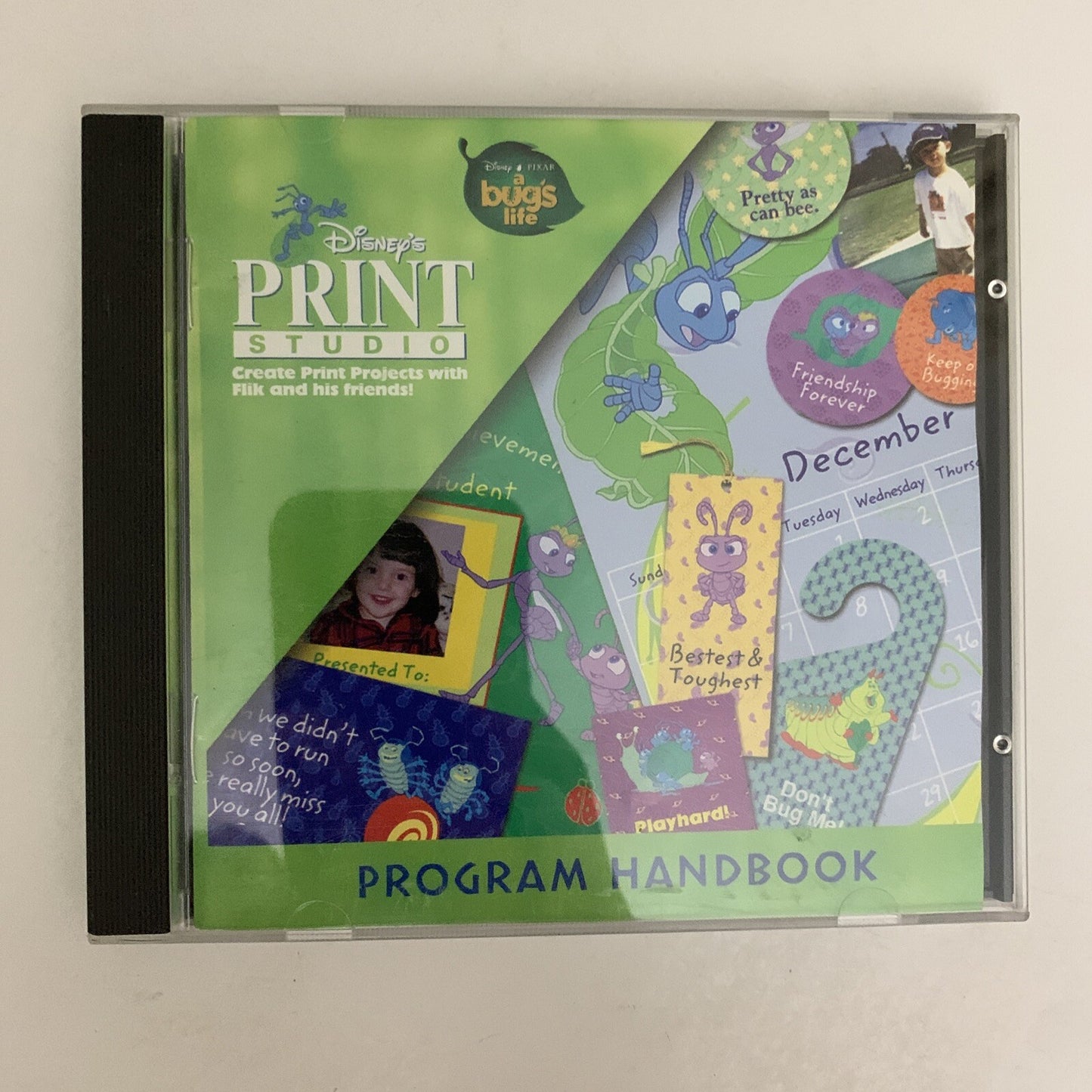 Disney's Print Studio A Bug's Life PC CD-ROM Windows 95