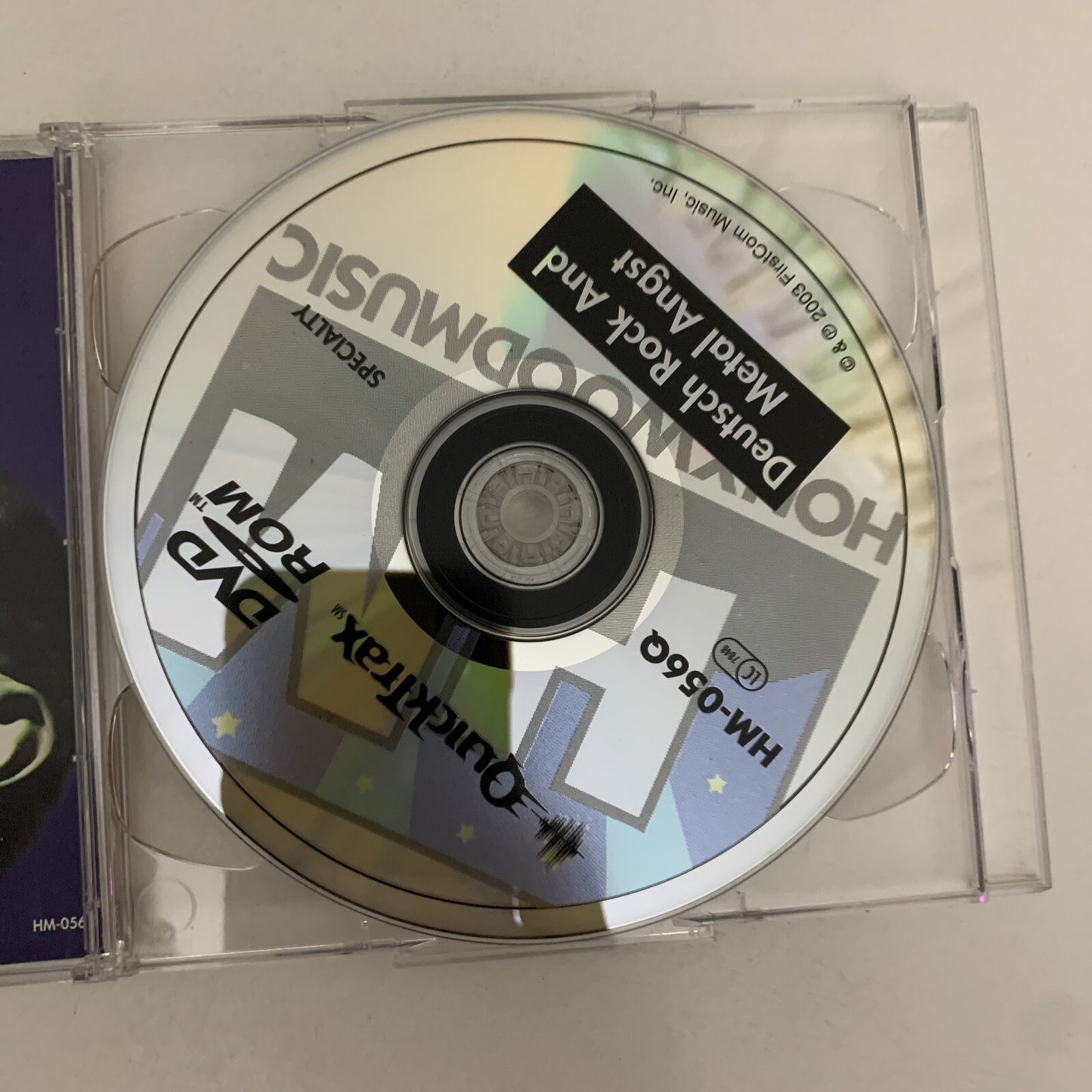 Deutsch Rock And Metal Angst (CD, 2003) 2-Disc Album + QuickTrax Software HM-056