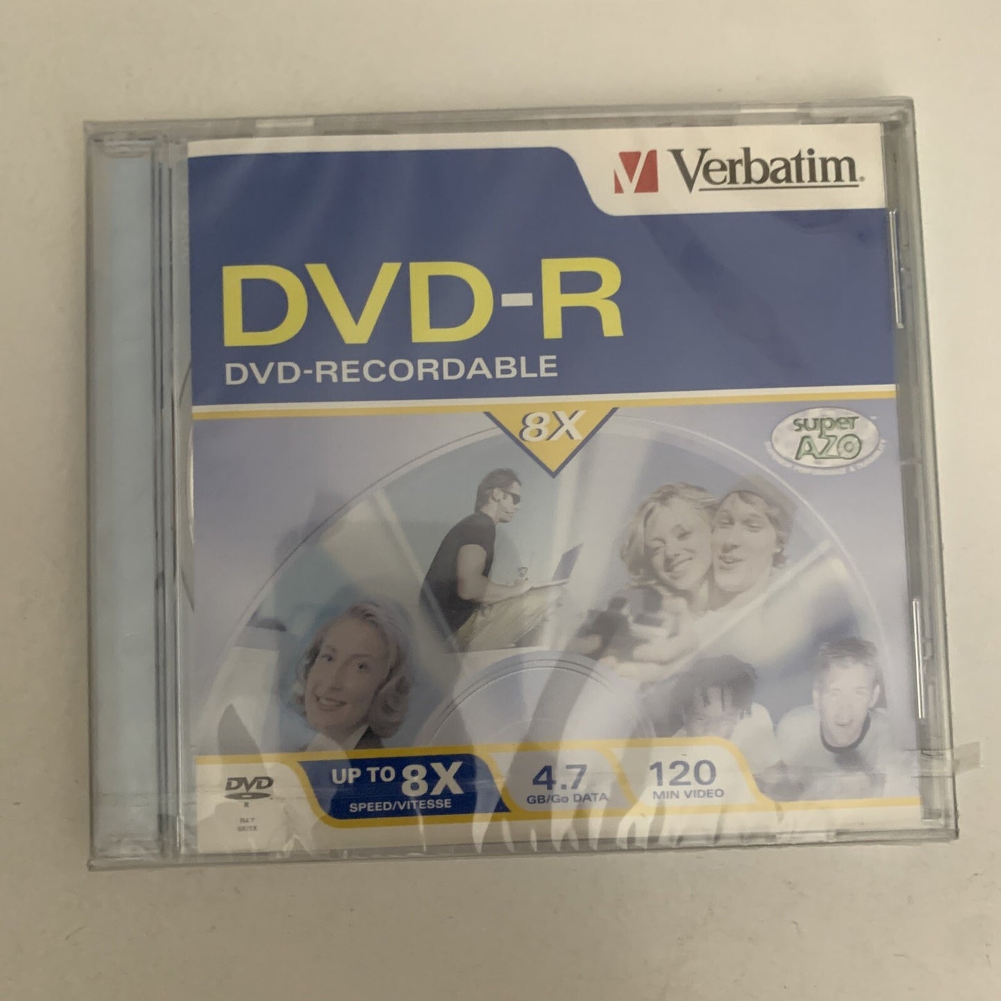Verbatim DVD-R Blank Discs 4.7GB 120 Minutes 8X Recordable Disc  NEW Sealed
