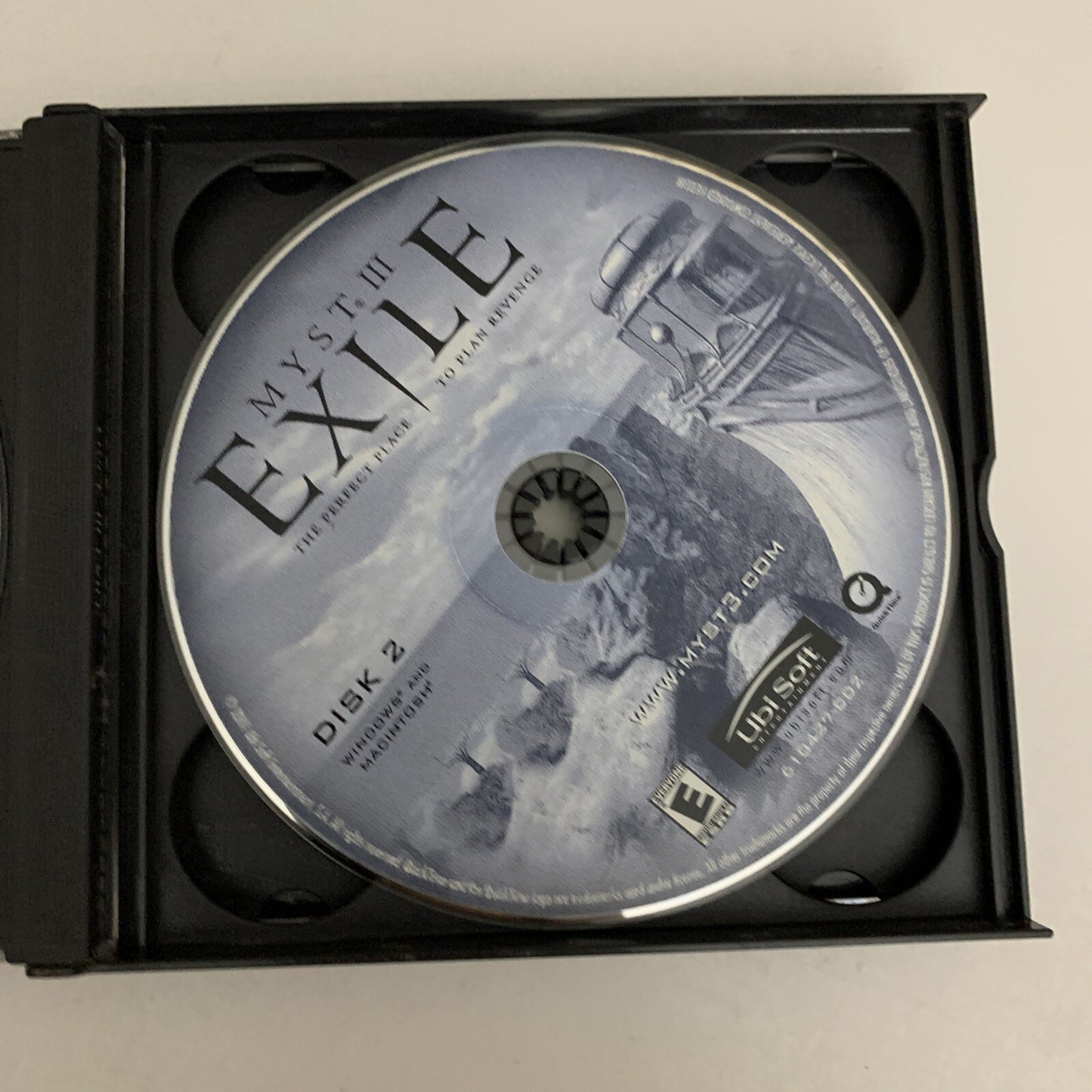 Myst III Exile PC CD-ROM 2001  4-Disc Game for Windows 95/98/XP