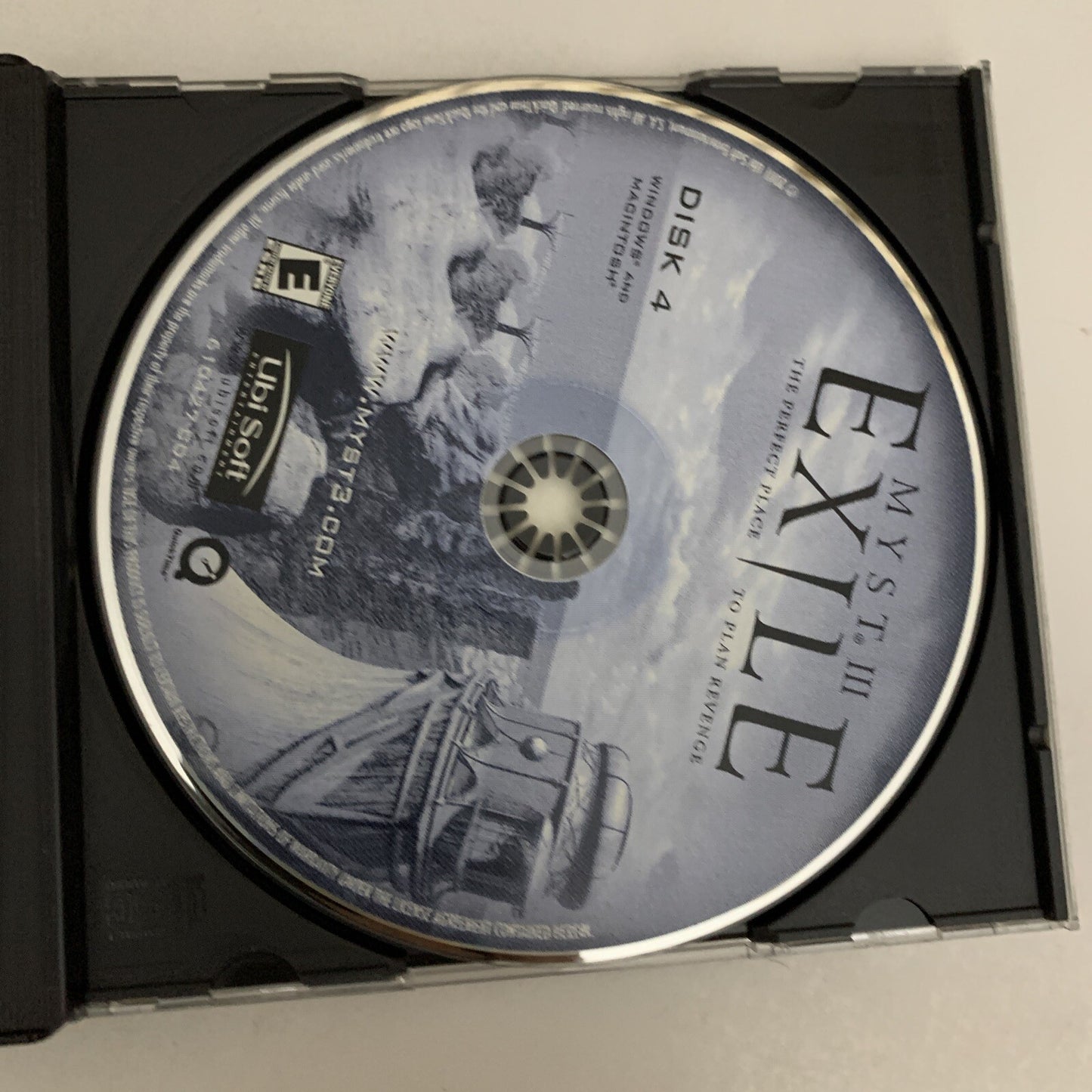 Myst III Exile PC CD-ROM 2001  4-Disc Game for Windows 95/98/XP