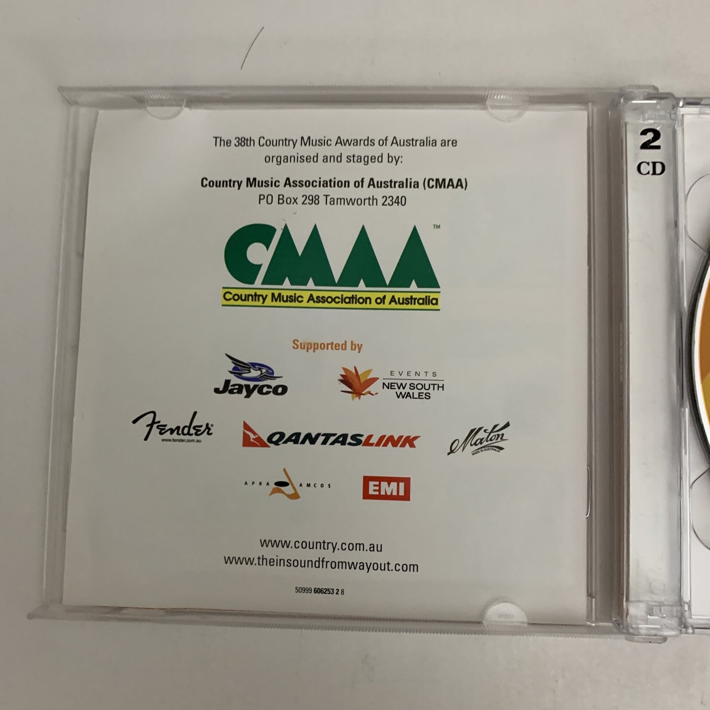 The Winners 2010: Country Music Awards Australia (CD, 2010) 2-Disc Album