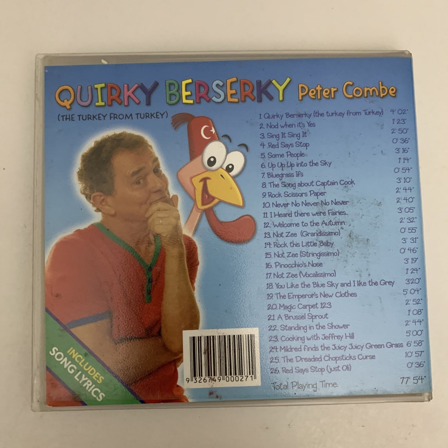 Peter Combe – Quirky Berserky (CD, 2012) Album