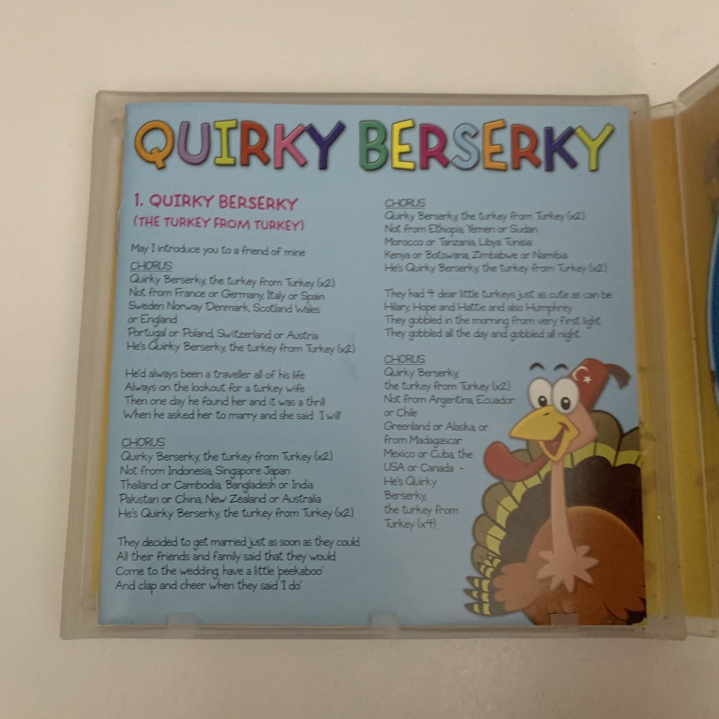 Peter Combe – Quirky Berserky (CD, 2012) Album