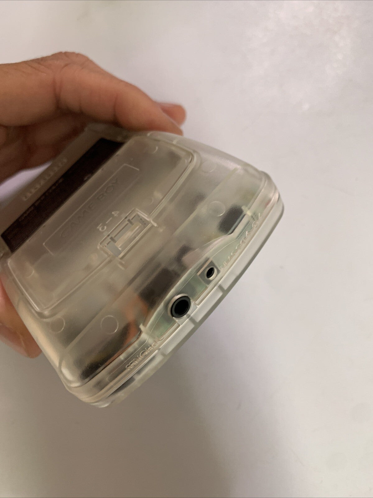 Nintendo Gameboy Color Console Transparent Clear Handheld System Made in Japan