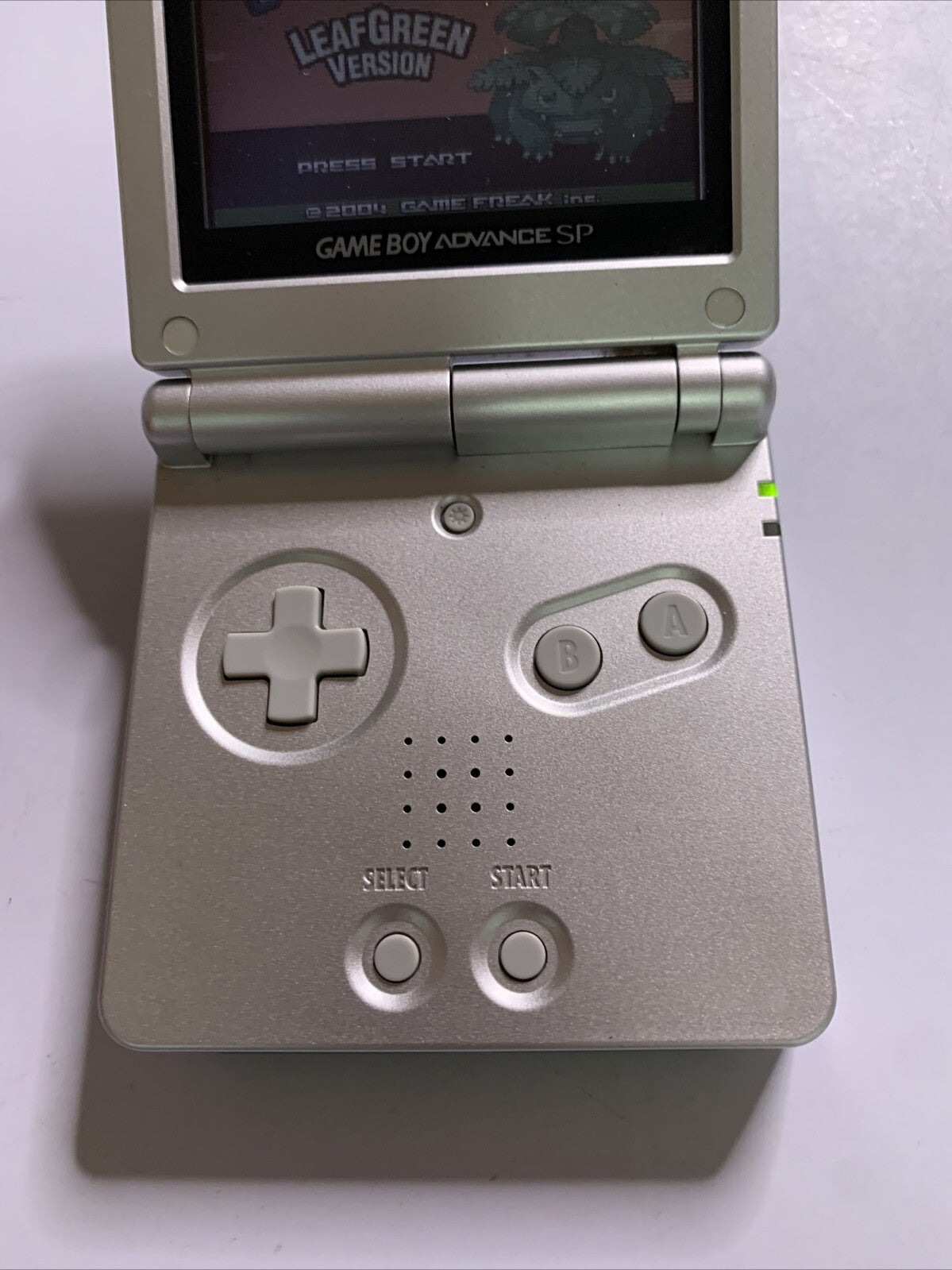 Nintendo Game Boy Advance SP Silver Handheld Console AGS-001