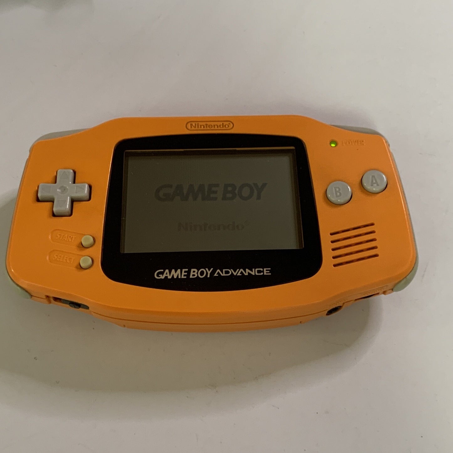 Nintendo Gameboy Advance GBA Original Console Orange Portable AGB-001