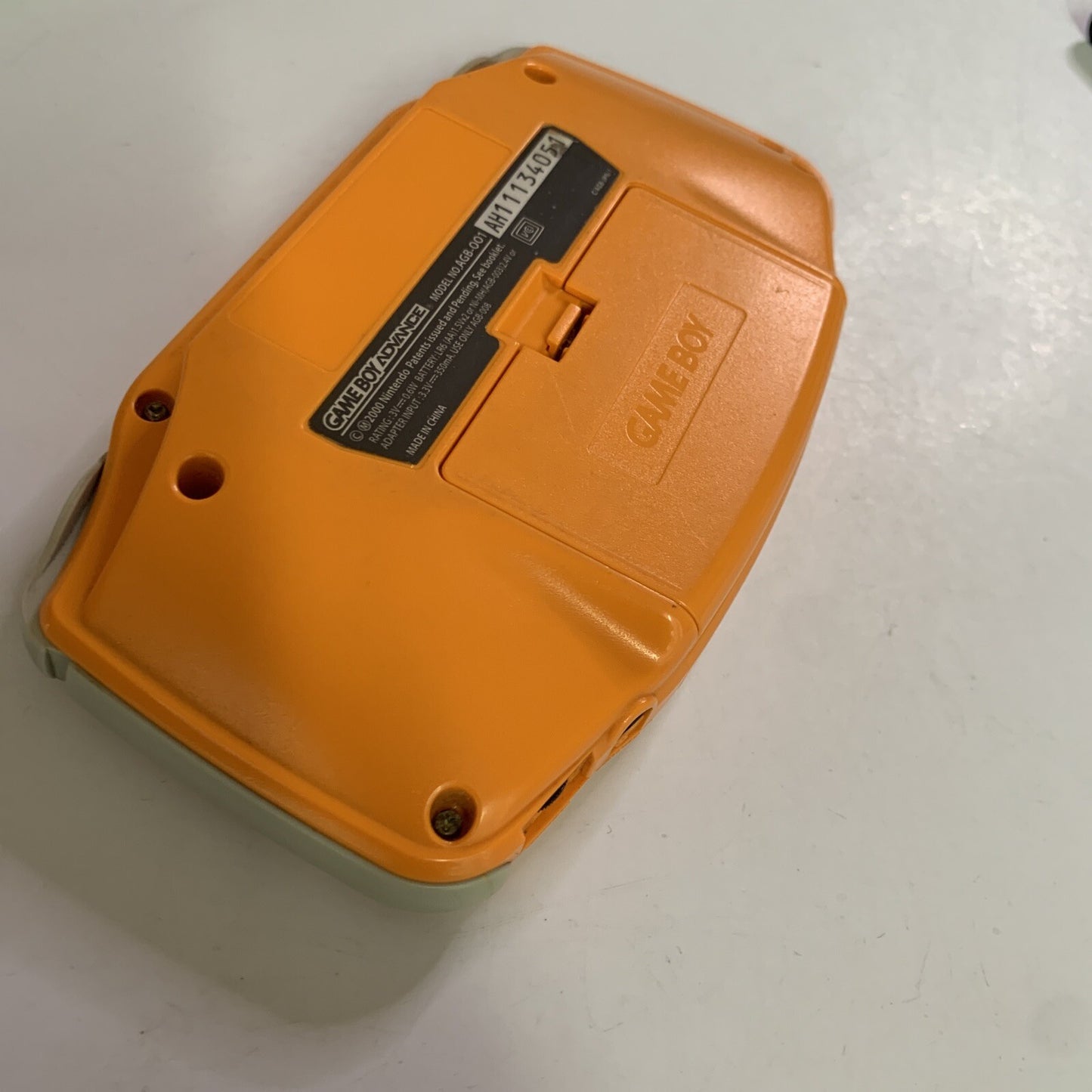 Nintendo Gameboy Advance GBA Original Console Orange Portable AGB-001