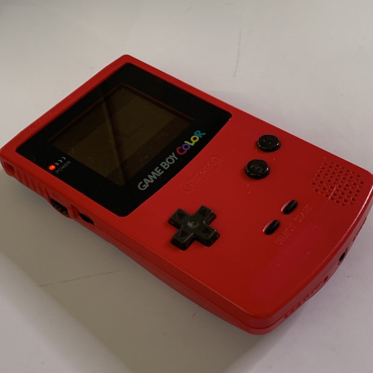 Nintendo Gameboy Color Red Handheld Console Genuine CGB-001