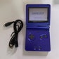Nintendo Gameboy Advance SP Metallic Blue Handheld Console AGS-001