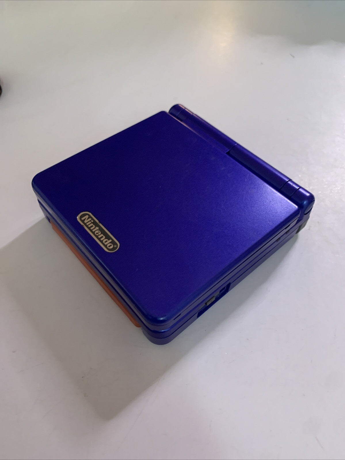 Nintendo Gameboy Advance SP Metallic Blue Handheld Console AGS-001