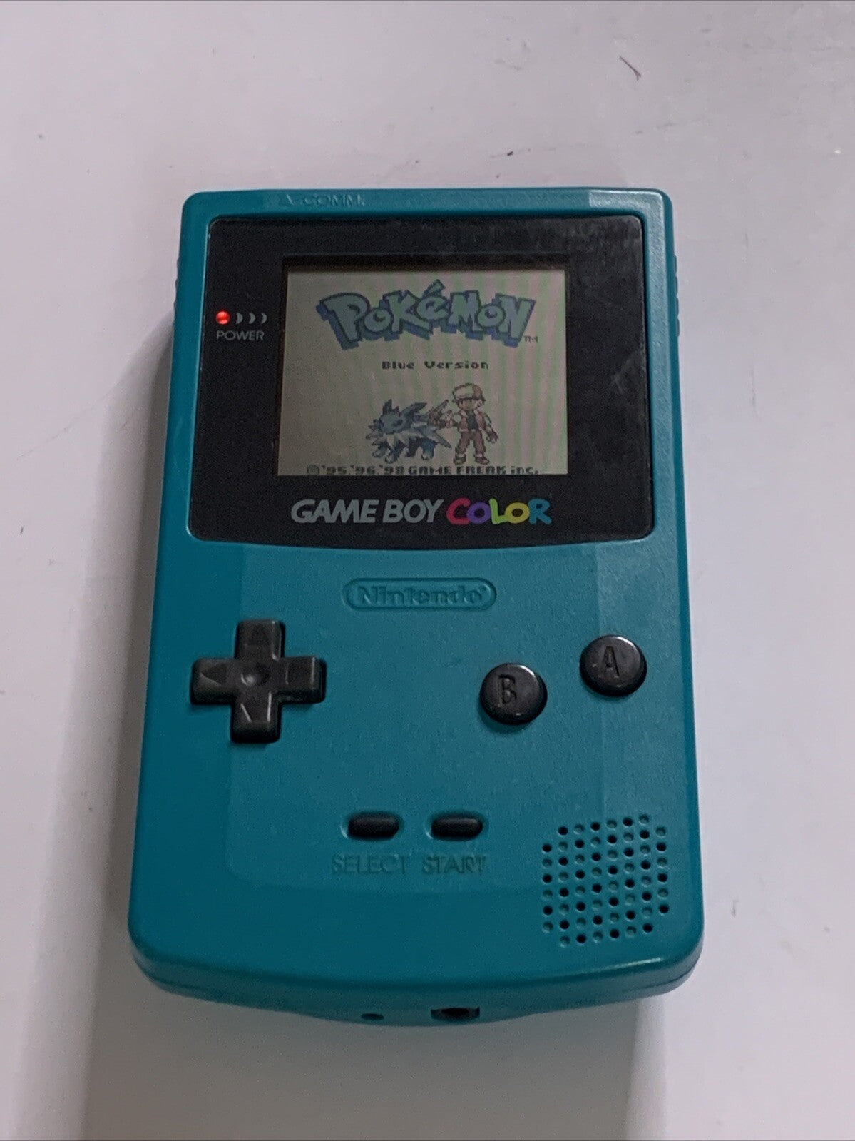 Genuine Nintendo Gameboy Color Handheld Console Berry Blue Made in Jap ...