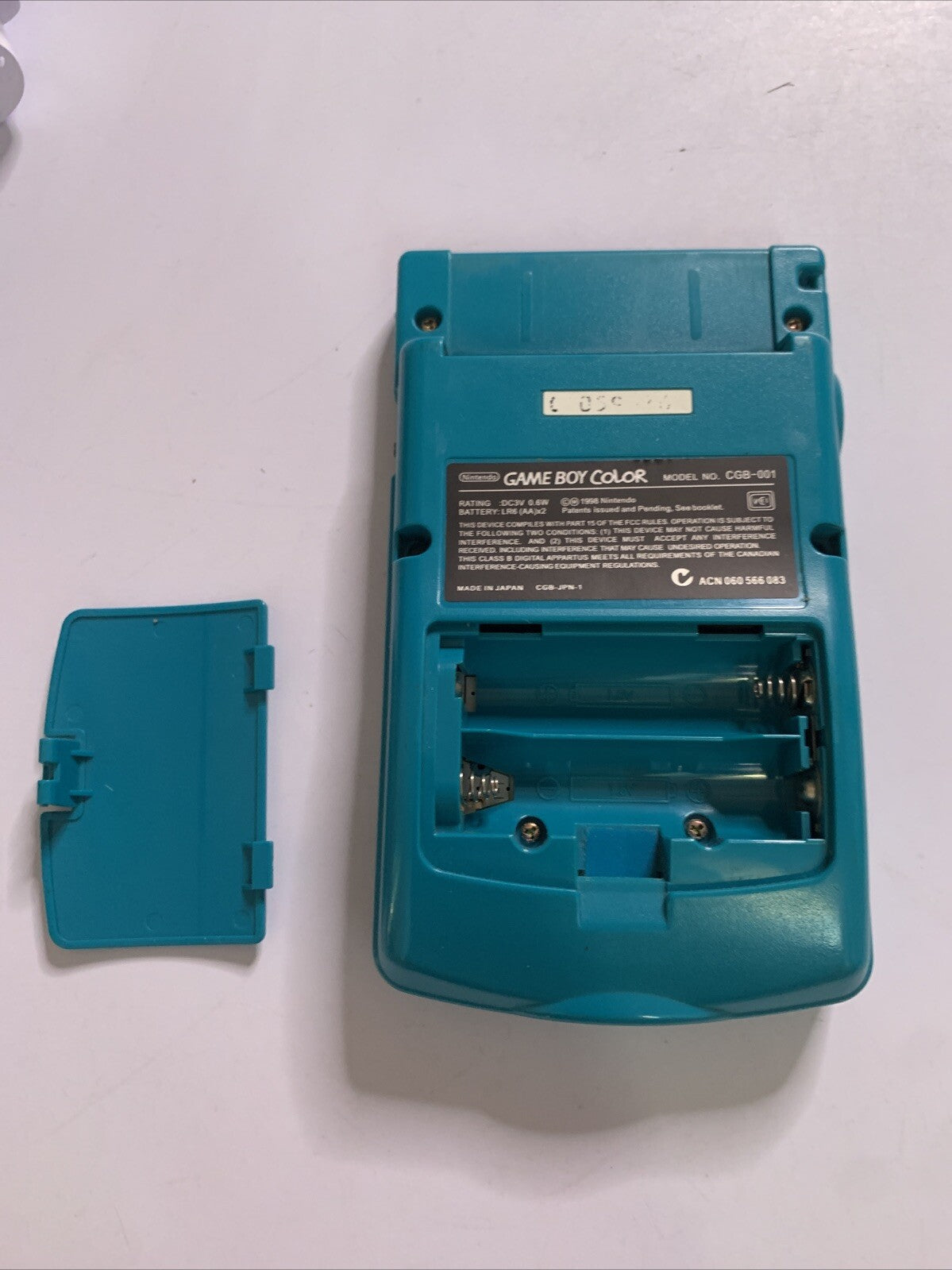 Genuine Nintendo Gameboy Color Handheld Console Berry Blue Made in Jap ...