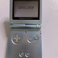 Nintendo Game Boy Advance SP Light Blue Metallic Console with Charger