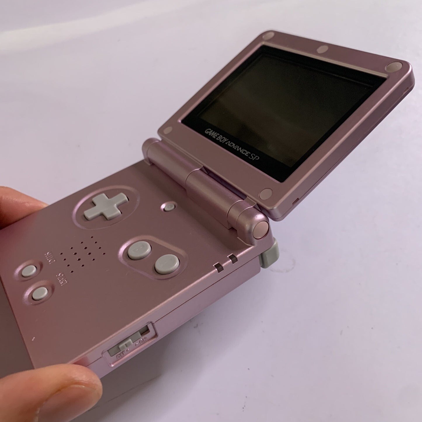 Nintendo Game Boy Advance SP Limited Edition Pink Handheld System Backlit