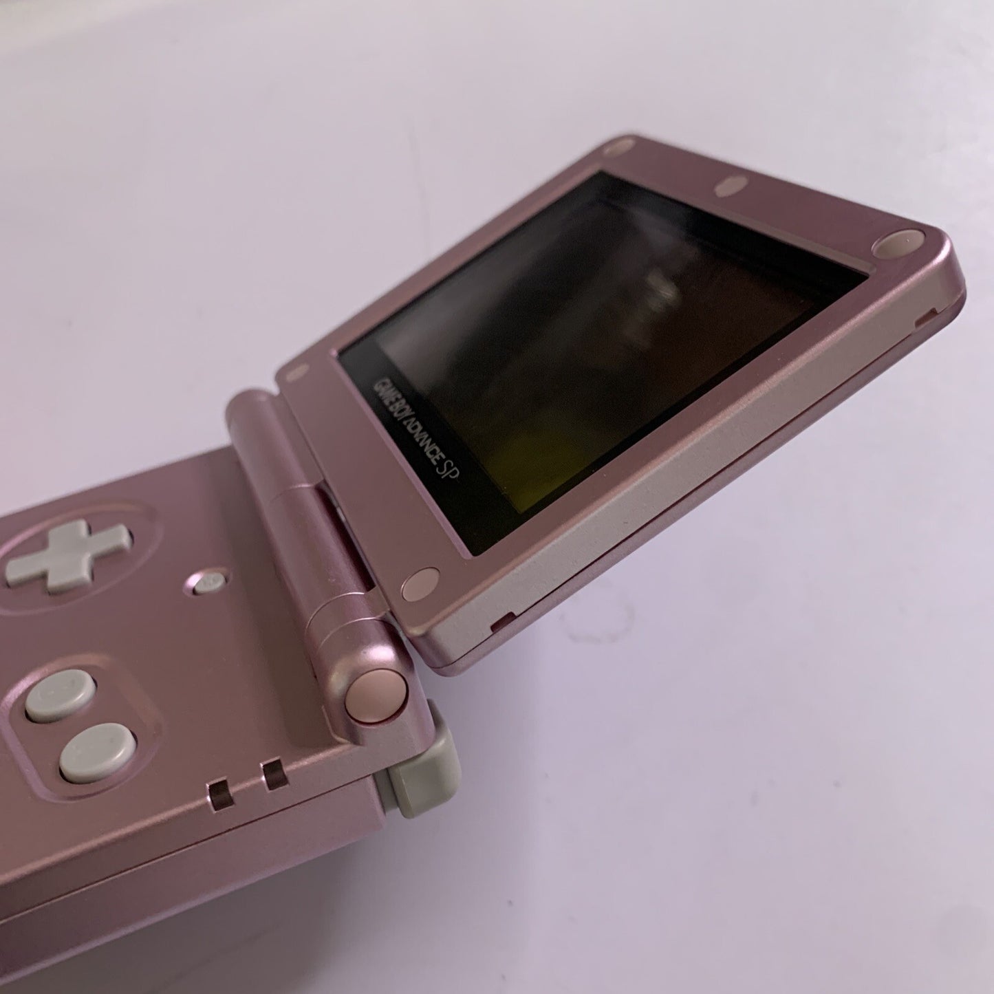Nintendo Game Boy Advance SP Limited Edition Pink Handheld System Backlit