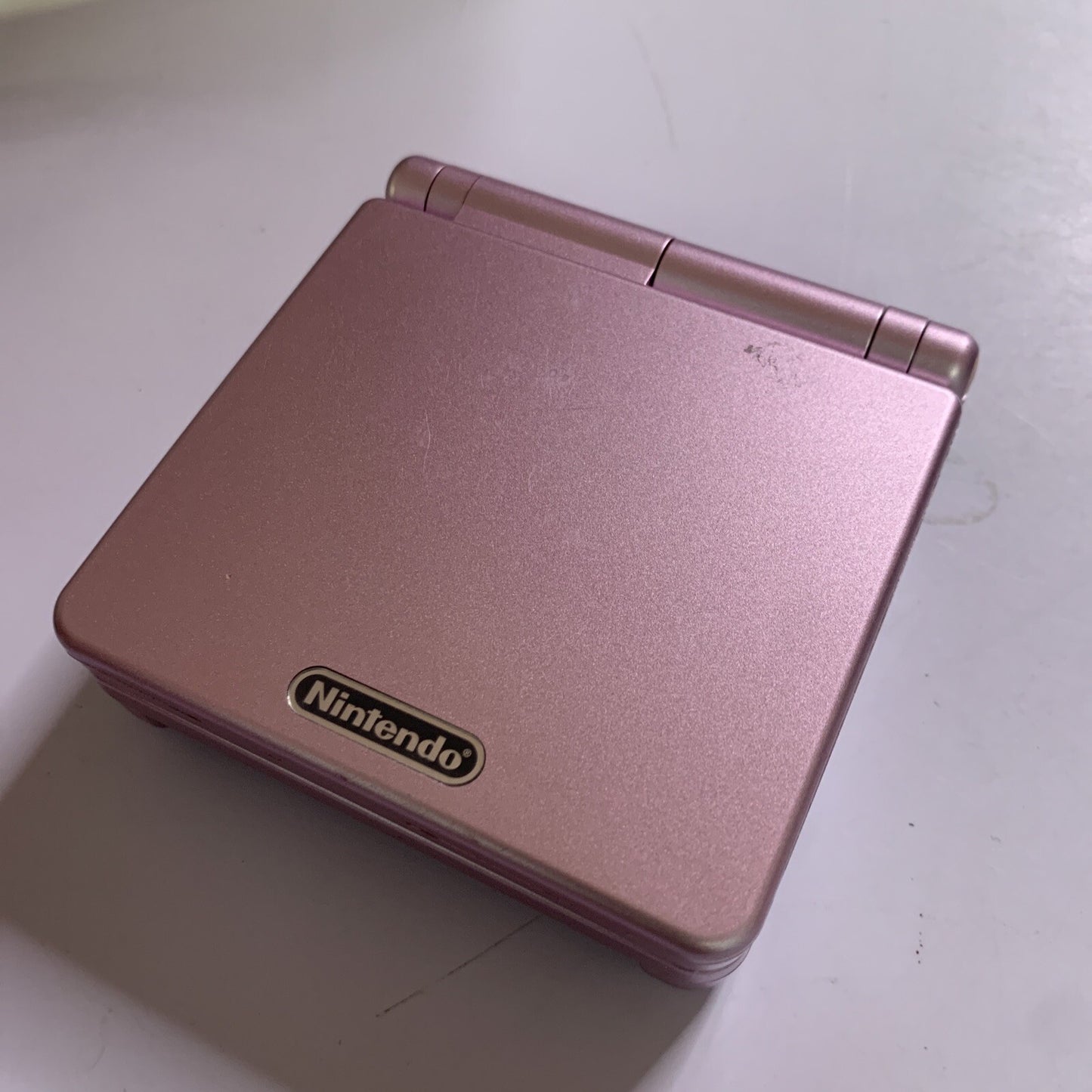 Nintendo Game Boy Advance SP Limited Edition Pink Handheld System Backlit