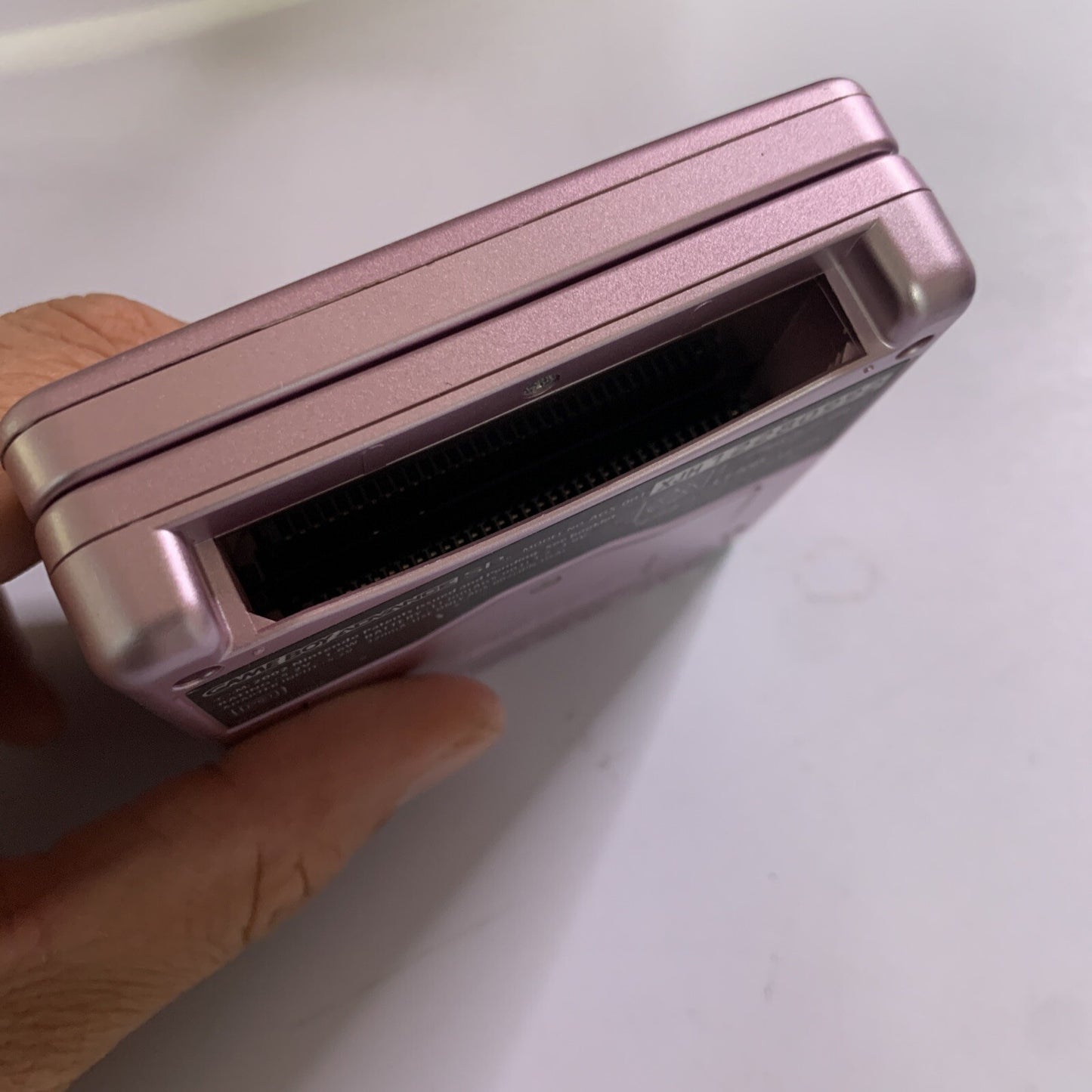 Nintendo Game Boy Advance SP Limited Edition Pink Handheld System Backlit