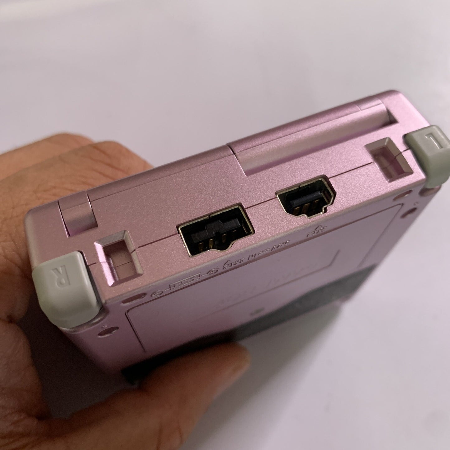 Nintendo Game Boy Advance SP Limited Edition Pink Handheld System Backlit