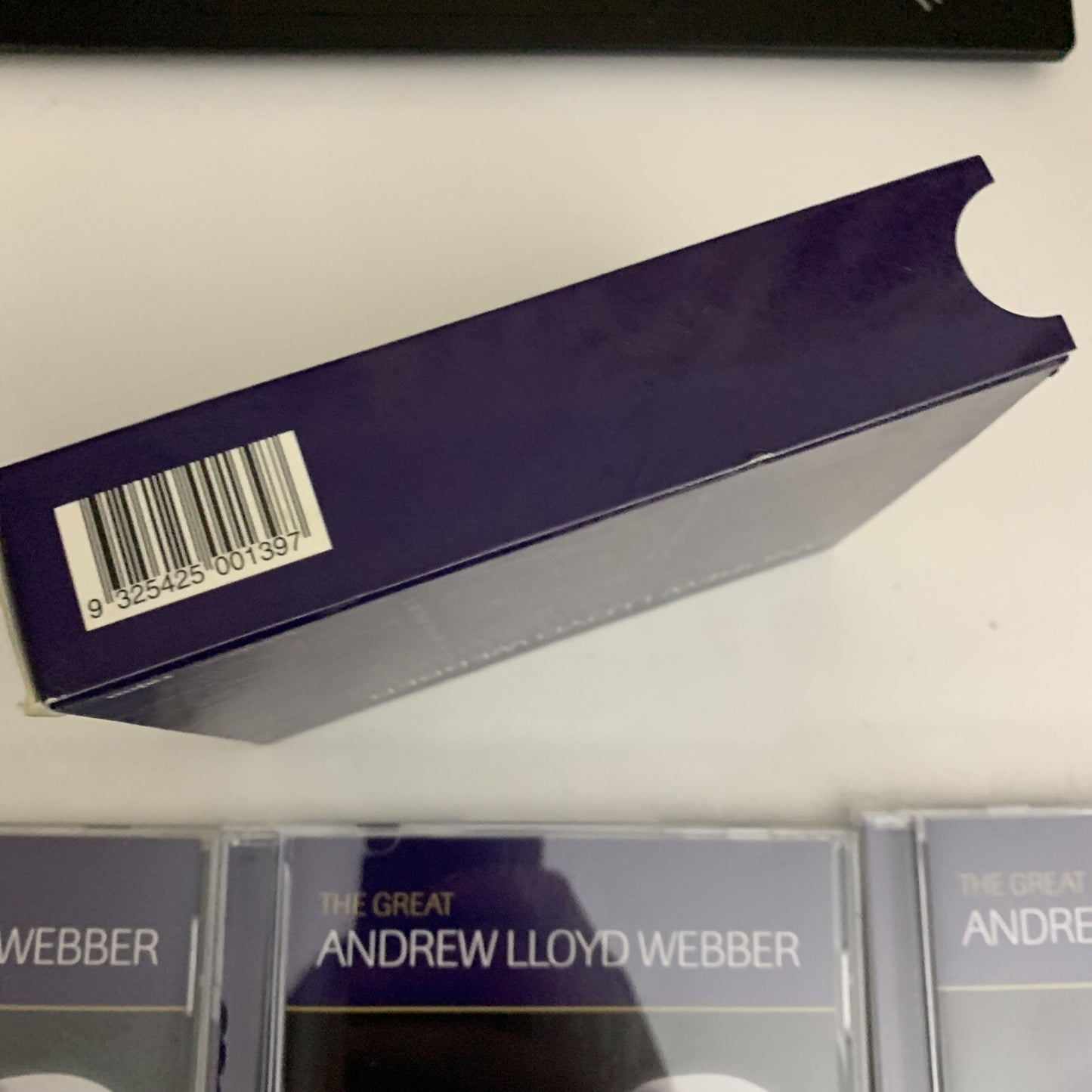 The Great Music Of Andrew Lloyd Webber by Andrew Lloyd Webber (CD, 1999) 3-Disc