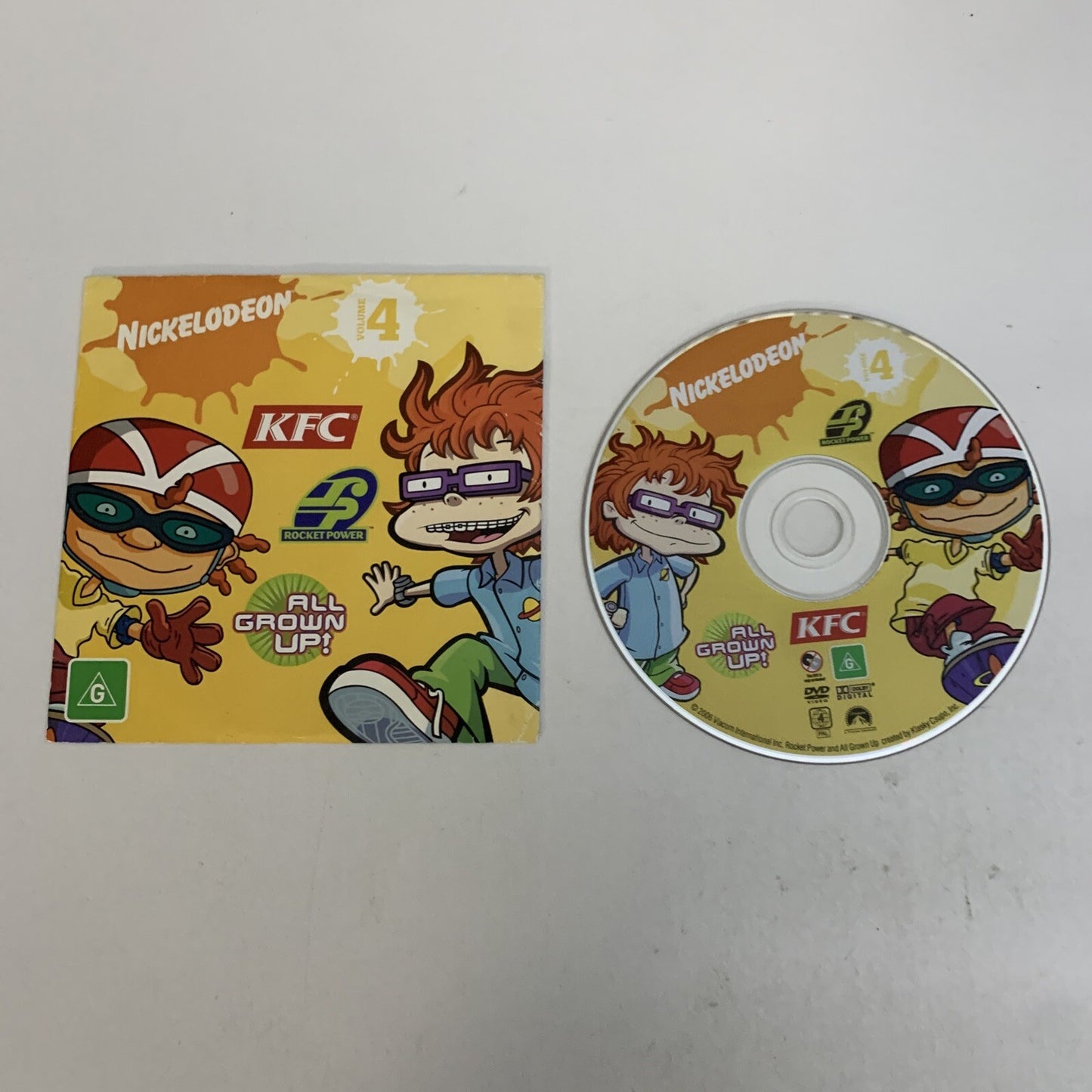 Nickelodeon All Grown Up Volume 4 (DVD, 2006) Nickelodeon Promo Animation