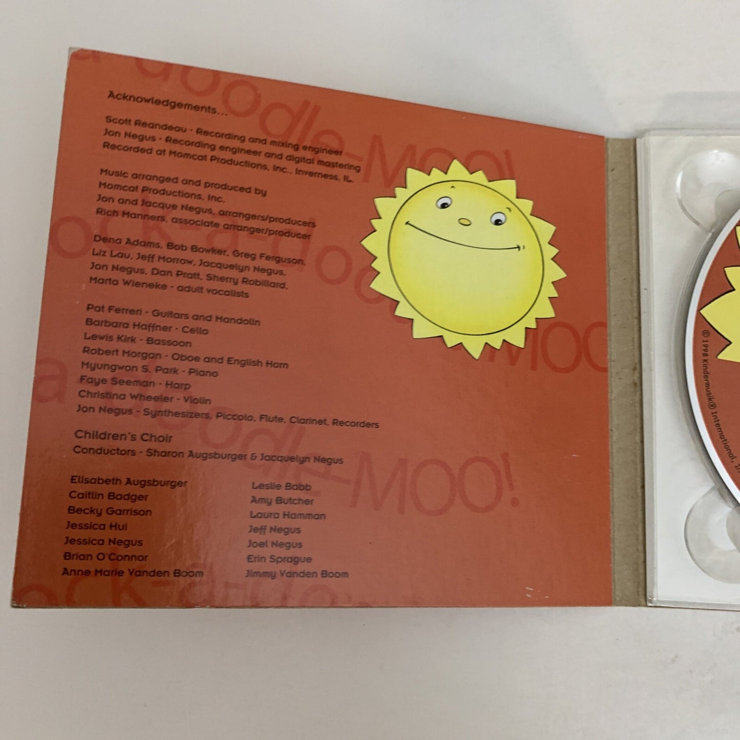 Cock-A-Doodle-Moo! (CD, 1998) Album Kindermuzik Village Baby's Home CD