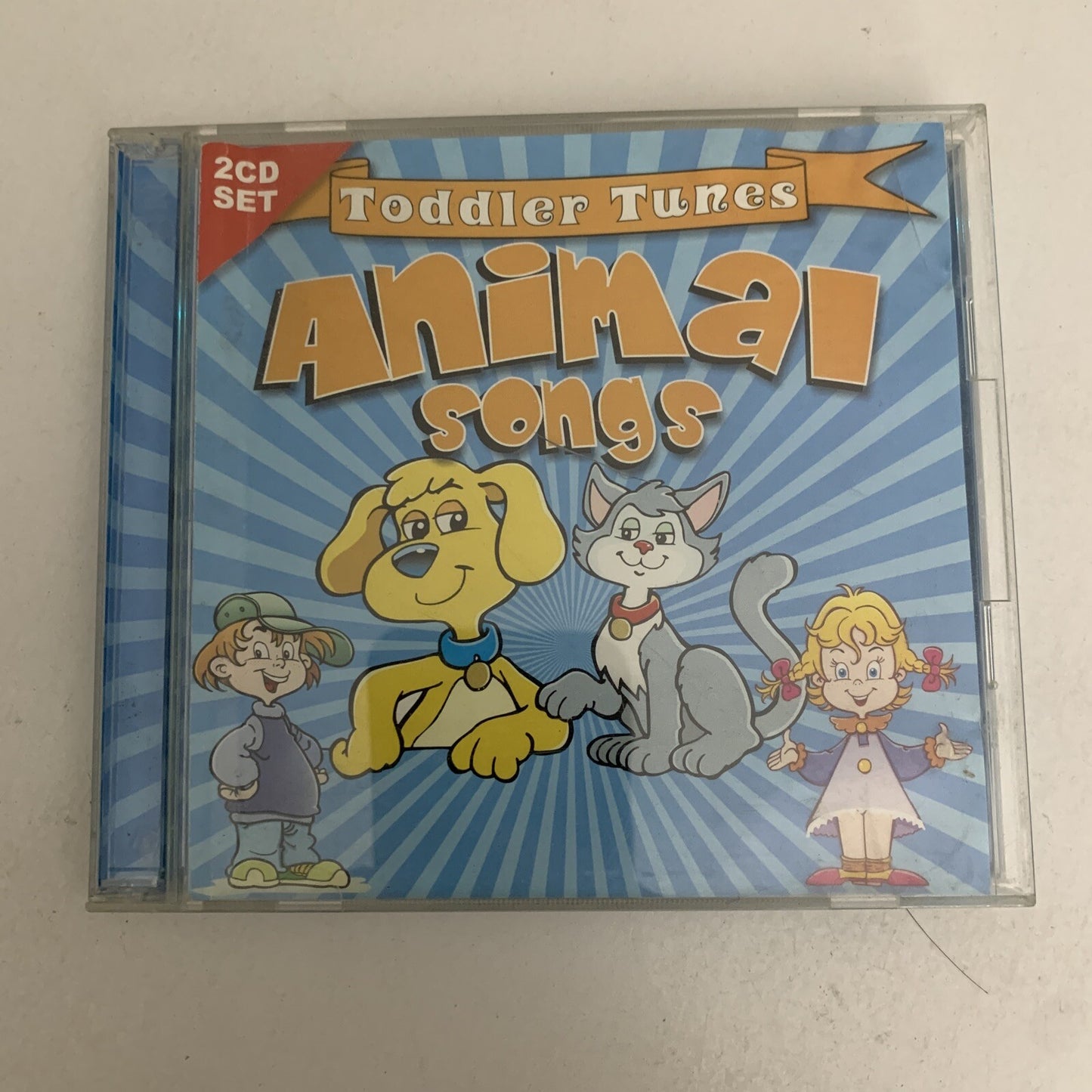 Toddler Tunes – Animal Songs (CD, 2008) 2-Disc Australia TT2CD04