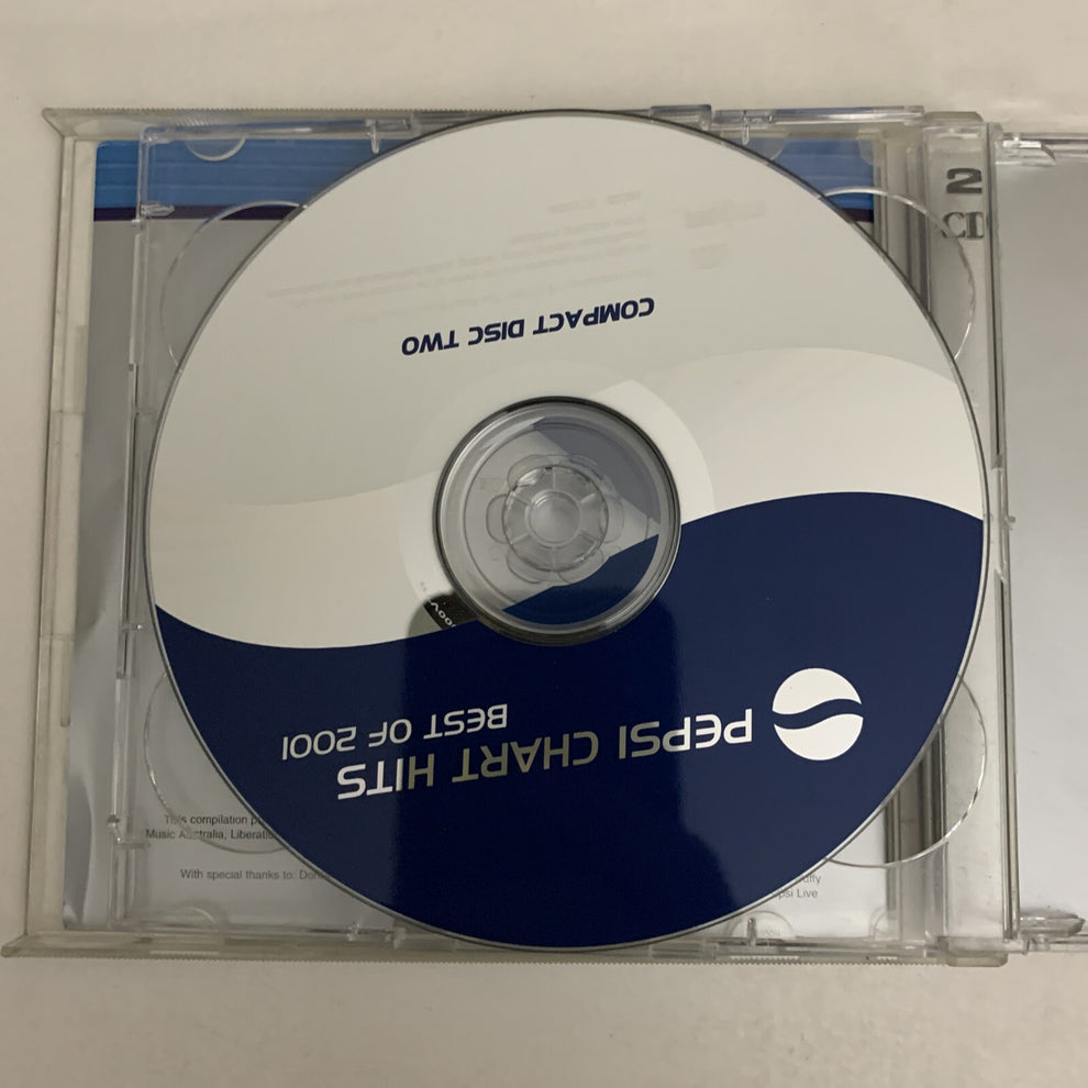 Pepsi Chart Hits Best Of 2001 (CD, 2001) 2Disc Album Retro Unit