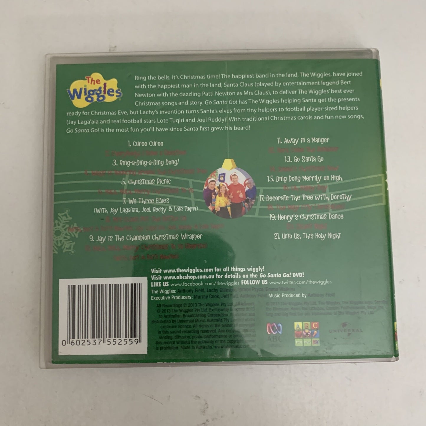 The Wiggles – Go Santa Go! (CD, 2013) Album