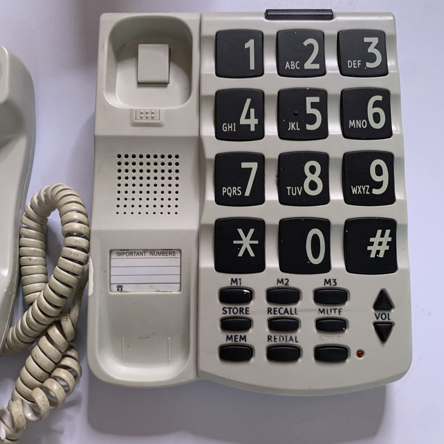 Telstra SP818BB Big Multi Corded Telephone NBN Compatible and Tested