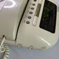 Audioline Corded Telephone & Alarm Clock Radio NBN Compatible Tested CRT2