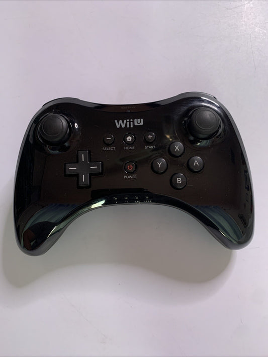 Official Genuine Nintendo Wii U Pro Controller Black WUP-005