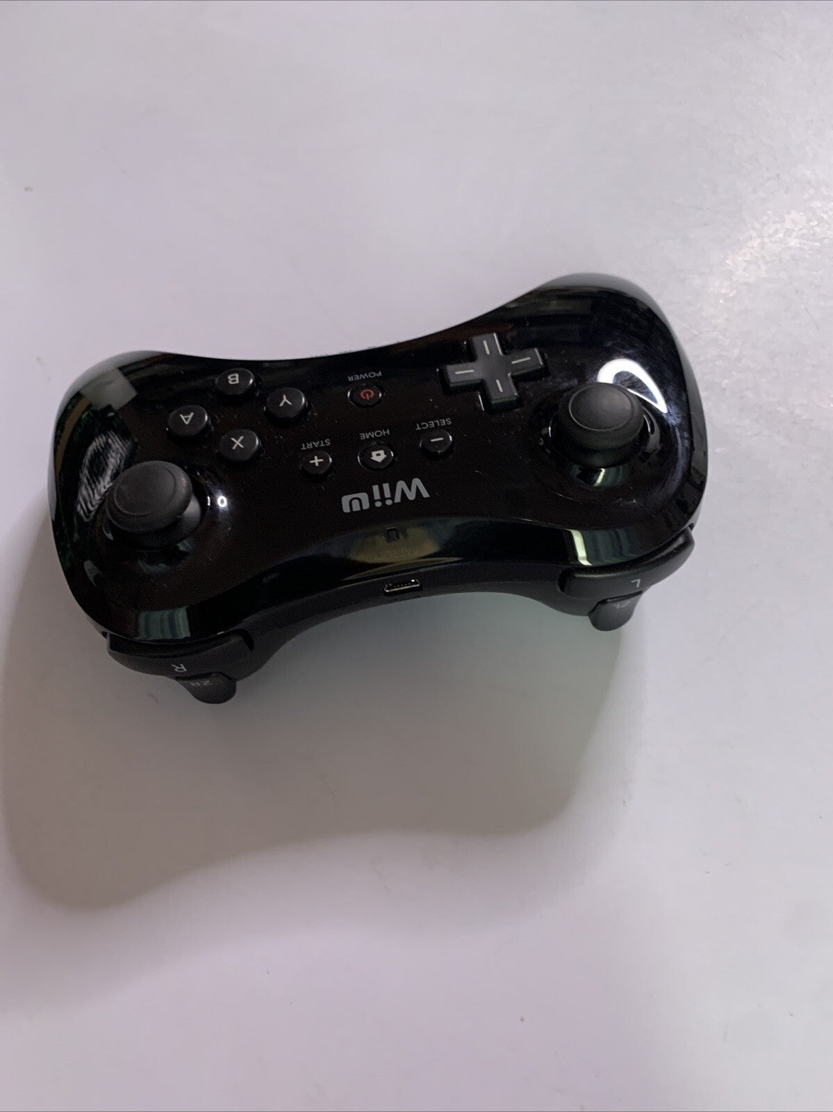 Official Genuine Nintendo Wii U Pro Controller Black WUP-005