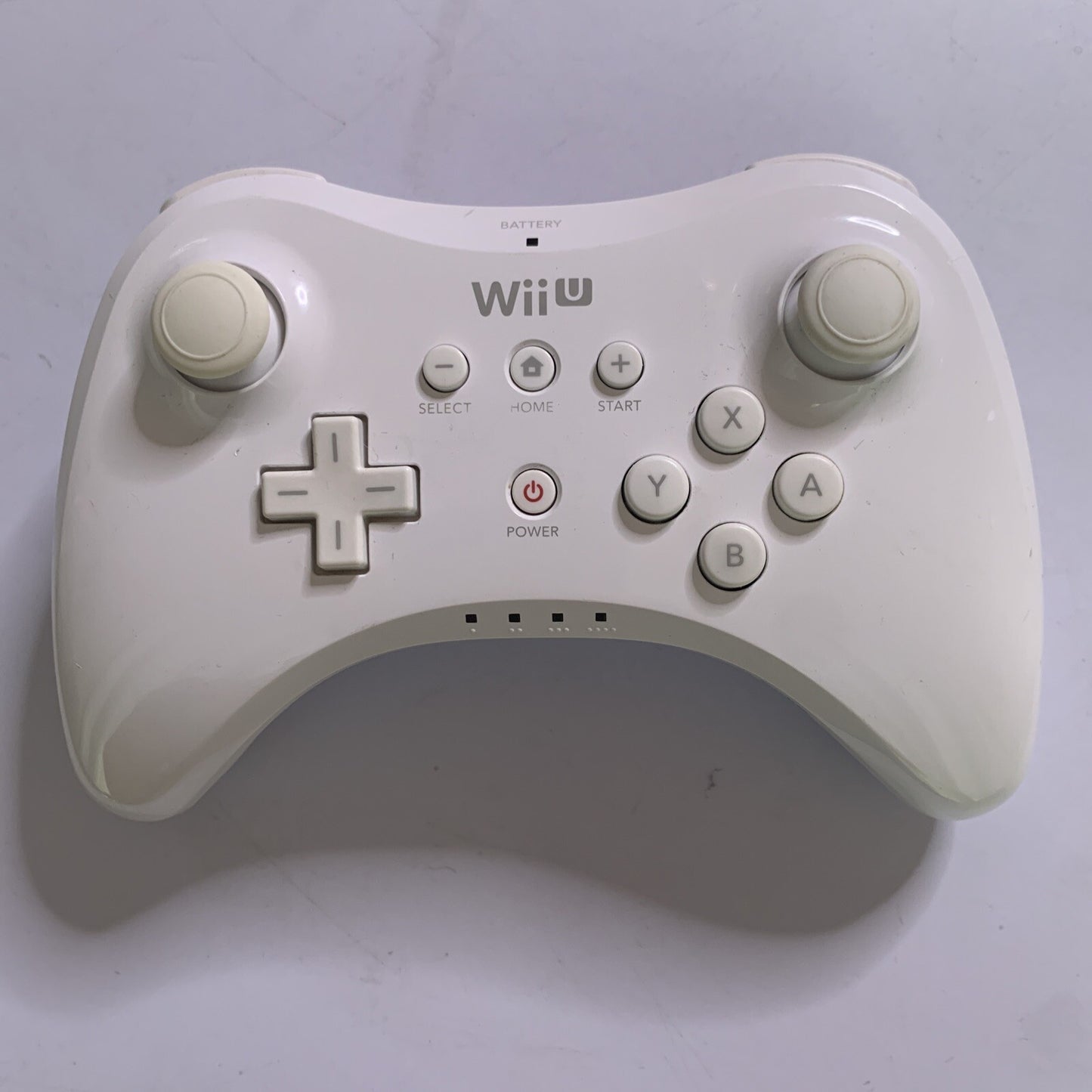 Genuine Official Nintendo Wii U Pro Controller White WUP-005