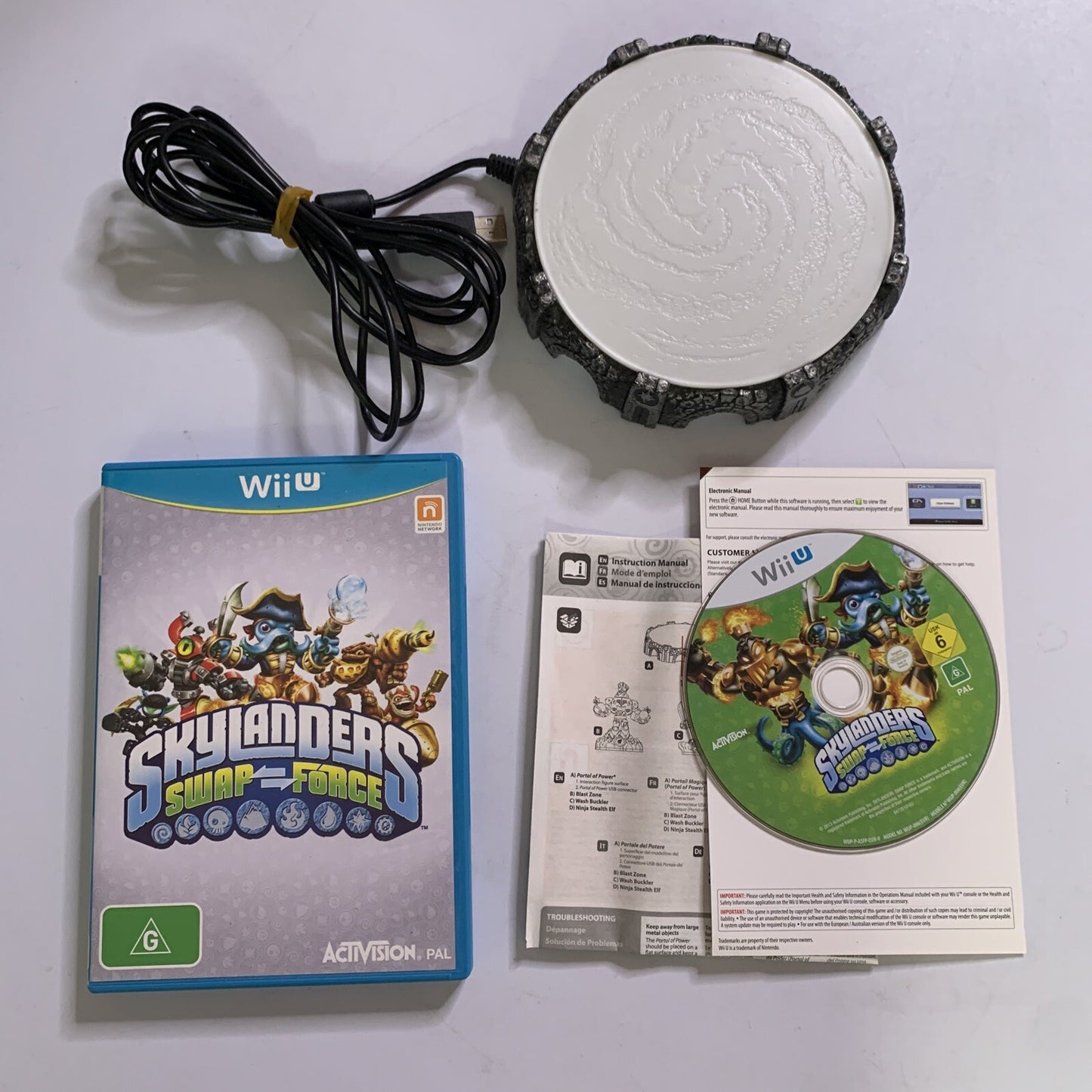 Skylanders Swap Force Nintendo Wii U PAL Game with Portal