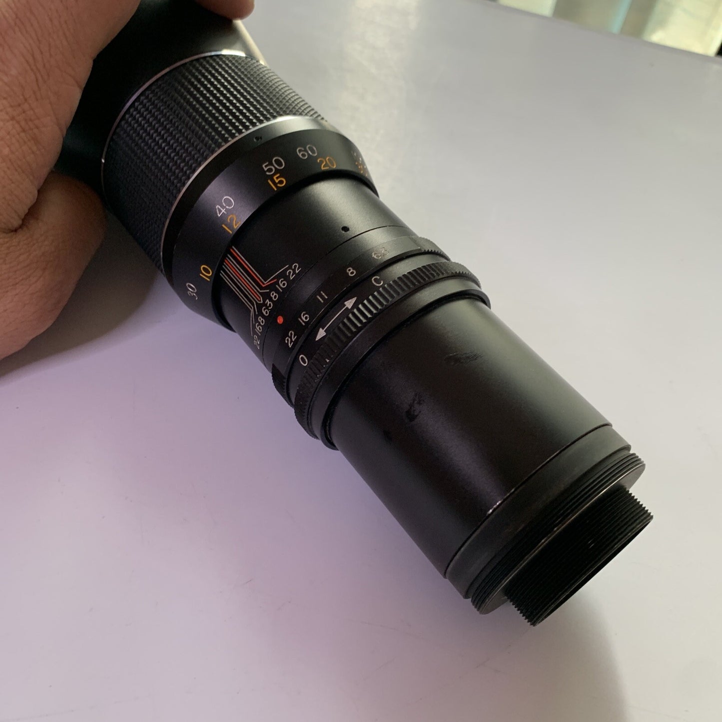 Kimunor Camera Telephoto Lens f=400mm 1:6.3 Made in Japan *dust mould In Lens