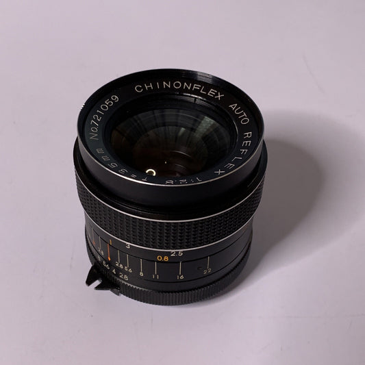 Chinoflex Auto Reflex Lens Wide f=35mm 1:2.8 No.721059 Made in Japan