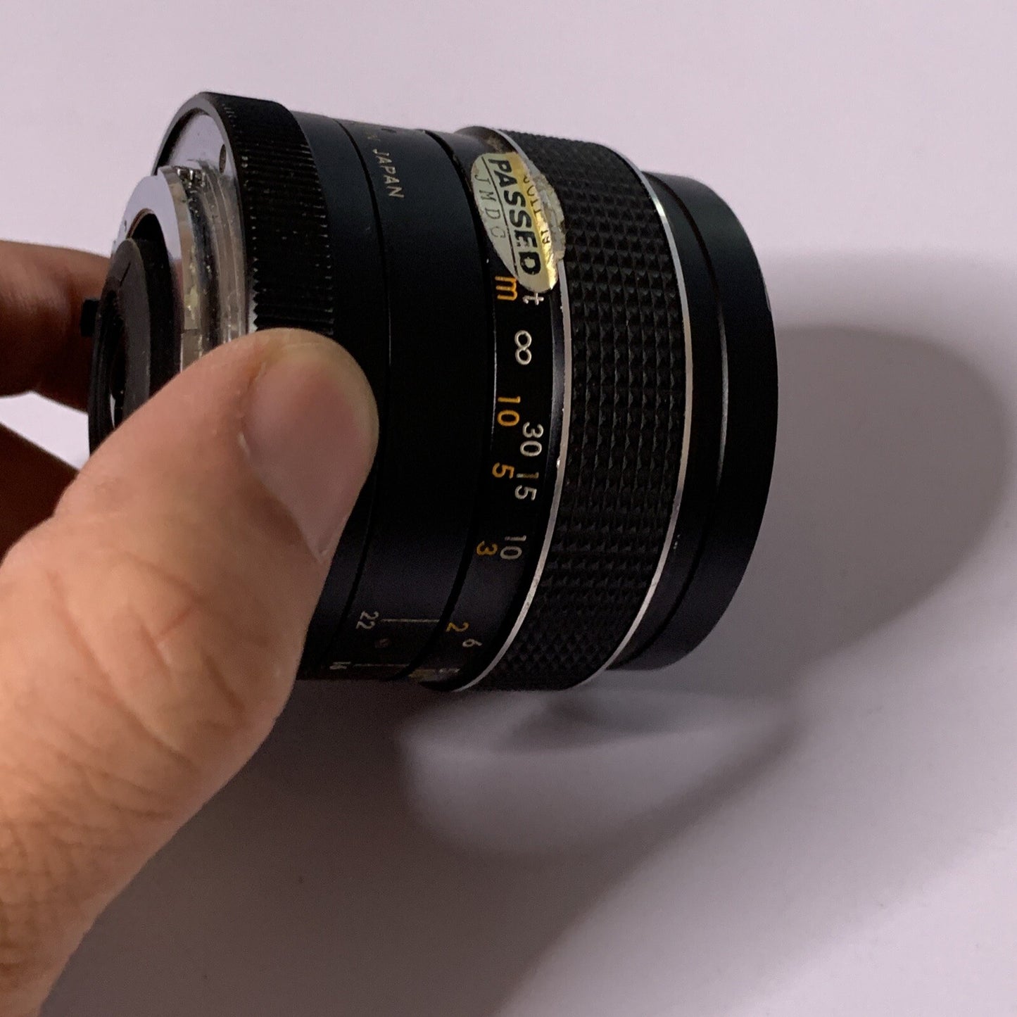 Chinoflex Auto Reflex Lens Wide f=35mm 1:2.8 No.721059 Made in Japan