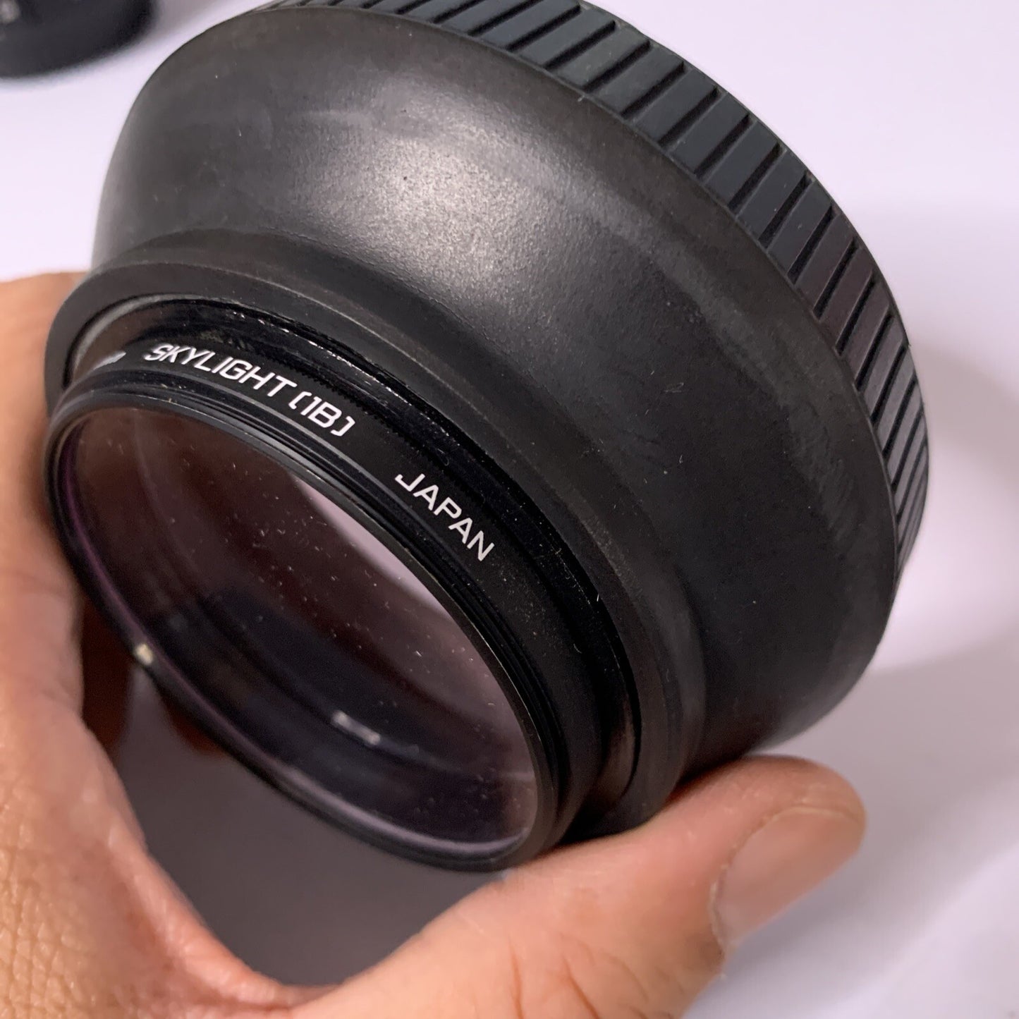 Hoya 58mm Skylight(1B) Filter and Lens Hood Japan