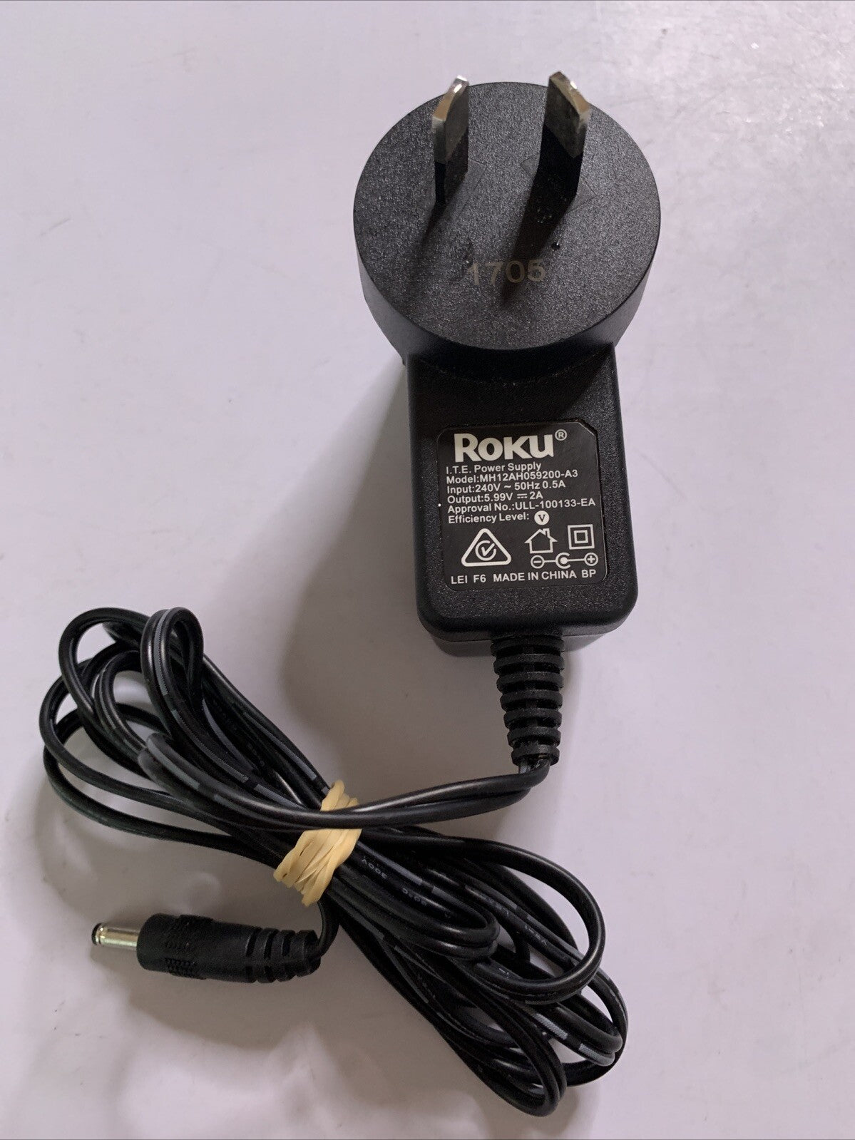 Genuine Roku OEM Power Supply MH12AH059200-A3 5.99 V 2A AC Adapter ...
