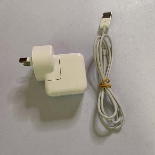 Genuine Apple 1357 10W USB Wall Charger + Lighting Cable