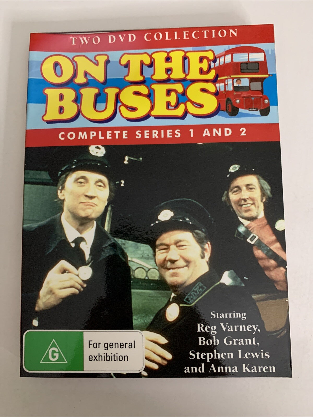 On The Buses : Season 1-2 (DVD, 1969) Comedy All Regions